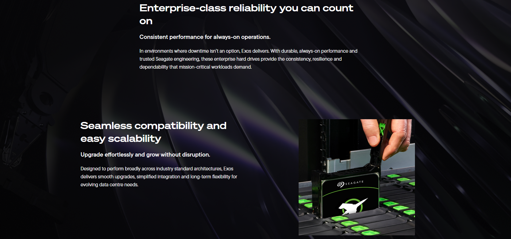 Seagate Exos detail 5