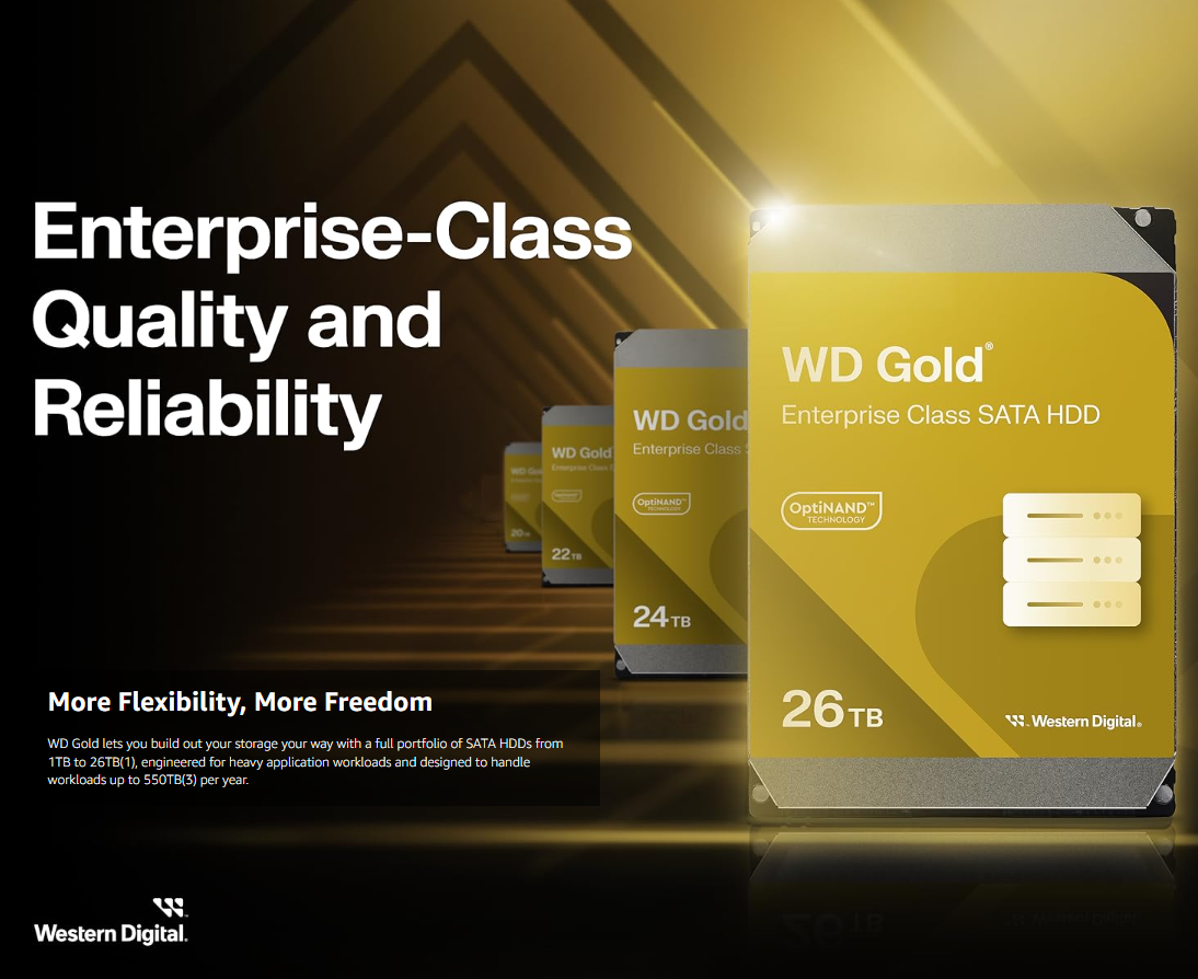 WD Gold detail 3