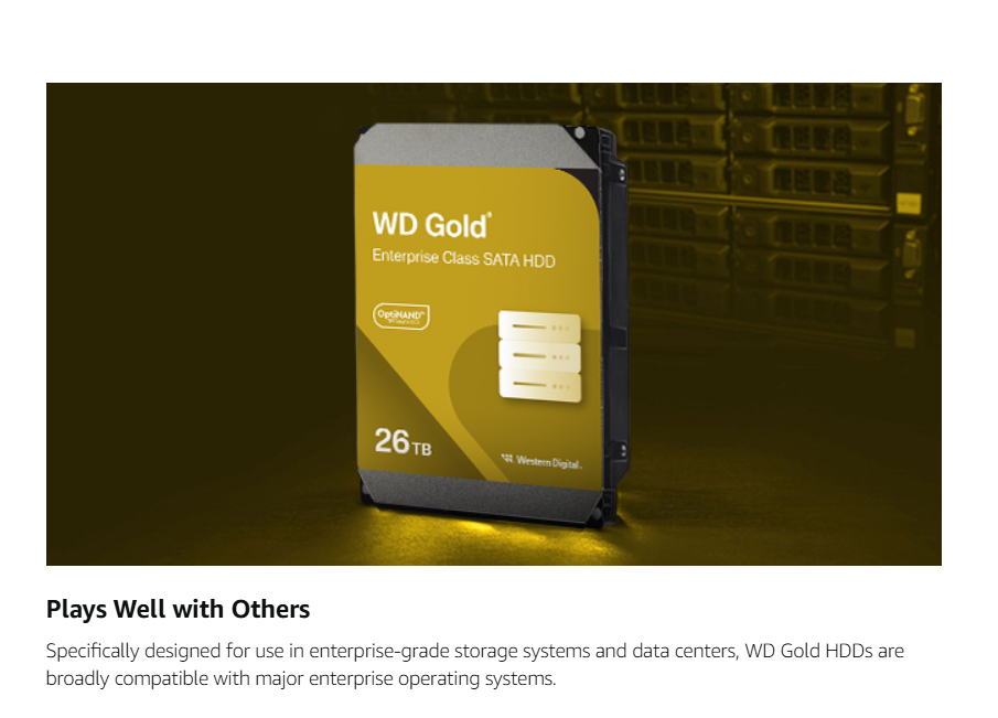 WD Gold detail 6
