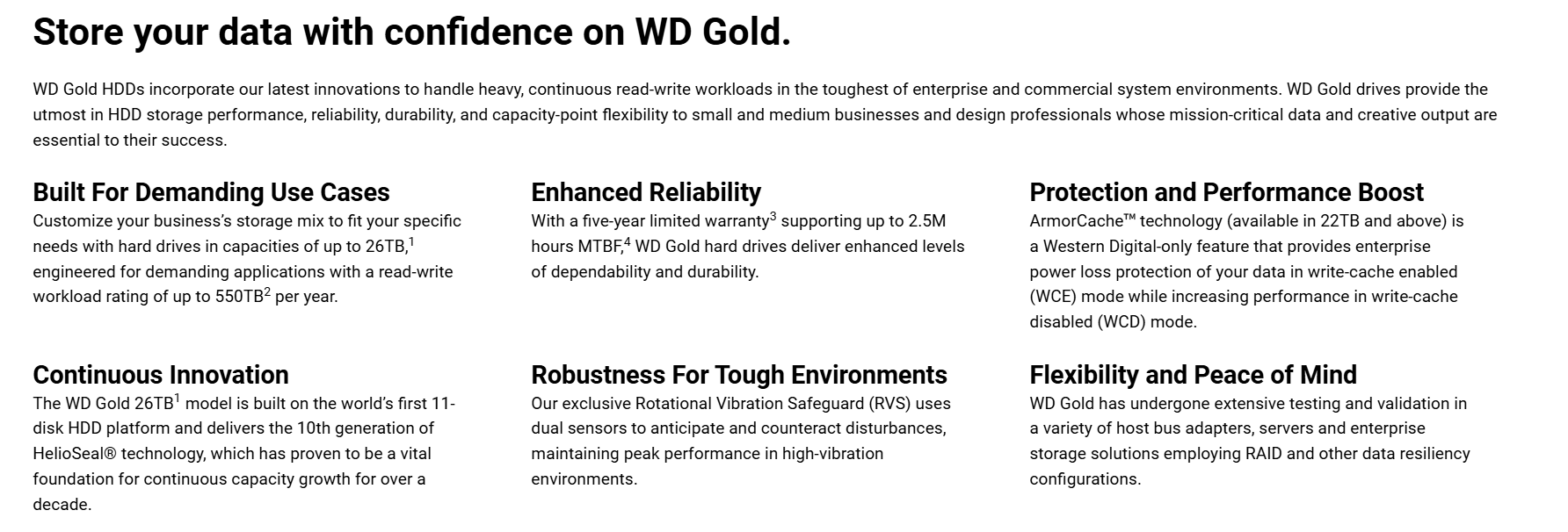 WD Gold detail 2